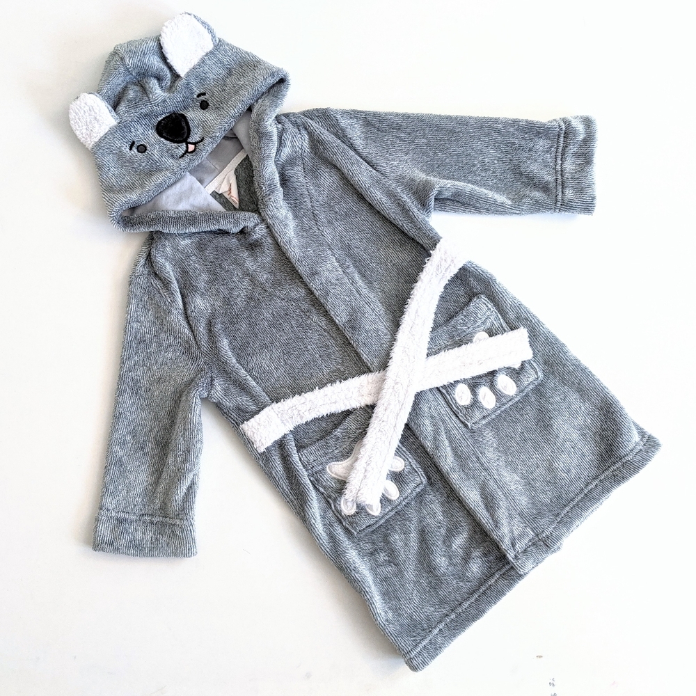 CAT & JACK Gray Koala Robe